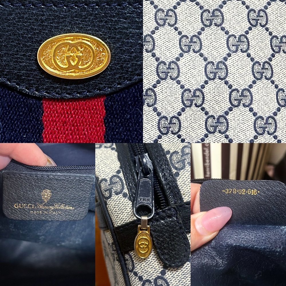 Authentic Gucci Vintage Supreme Monogram Sherry Doctor style Bag - Picture 13 of 13